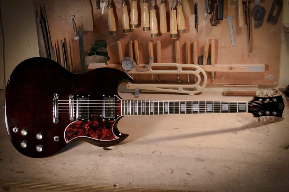 Les Paul SG oxblood